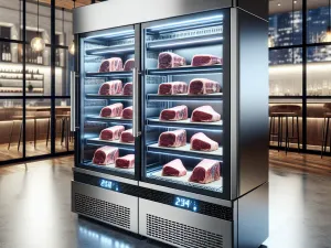 Unlocking the Art and Science of Meat Aging Display Cabinets
