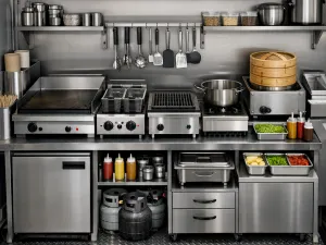 Unlocking the Secrets of a Compact Street Food Kitchen Setup