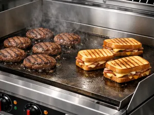 Cook Up Success with Commercial Griddles for Burgers and Sandwiches