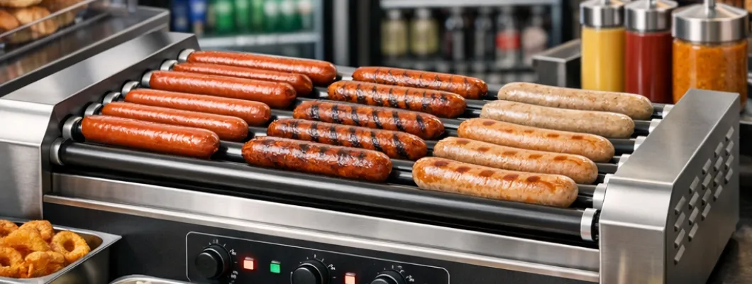 Maximizing Snack Sales with Hot Dog Roller Grills