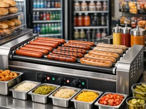 Maximizing Snack Sales with Hot Dog Roller Grills