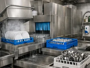 Maintaining Hygiene with Dishwashing Equipment in Busy Restaurants