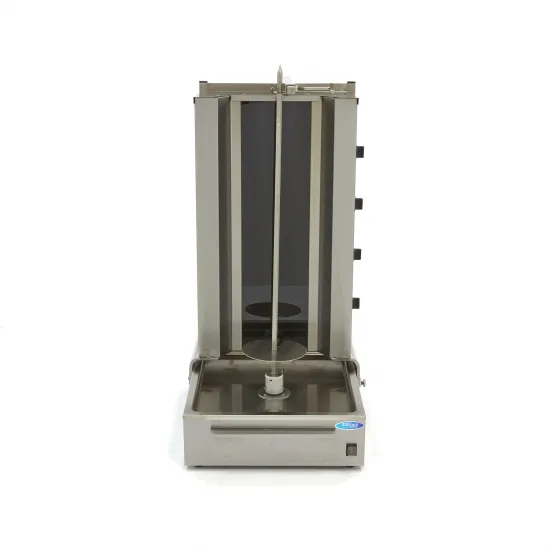 Electric grill for döner with 4 heating elements for 70kg of meat from 