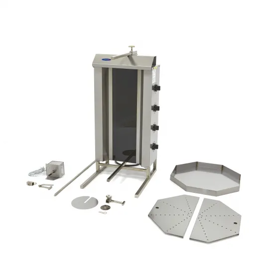 Döner Grill with 4 Heating Elements, Electric from Maxima