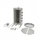 Döner Grill with 4 Heating Elements, Electric from Maxima