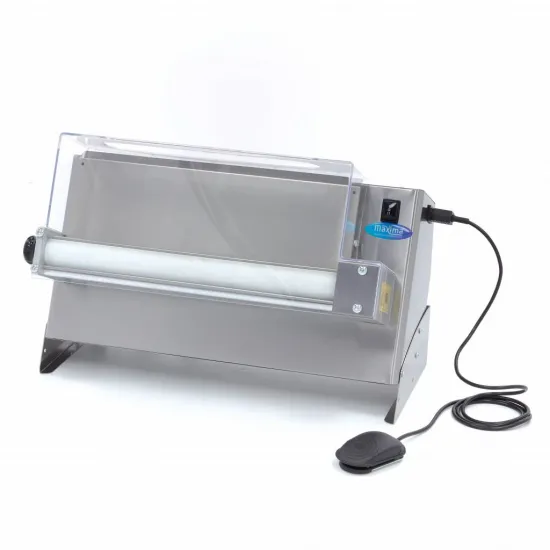 Fondant Rolling Machine with Foot Pedal, 45cm - Thickness Adjustment
