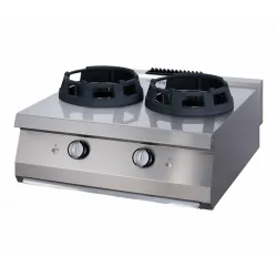 Hob Walk Double - 80x90cm, power adjustment from 4.7 to 14kW, gas, Series 900