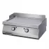 Electric grill - smooth plate with satin finish, two independent zones, 800x900 mm. Series 900