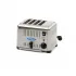 Professional toaster for 4 slices, with timer and thermostat