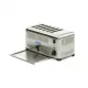 Toaster for 6 slices with timer and thermostat