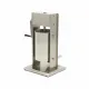 Sausage Filler Machine 12L - Vertical - Stainless Steel - Includes 4 Attachments