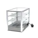 Heating showcase 3 levels – 70 cm. 115 liters