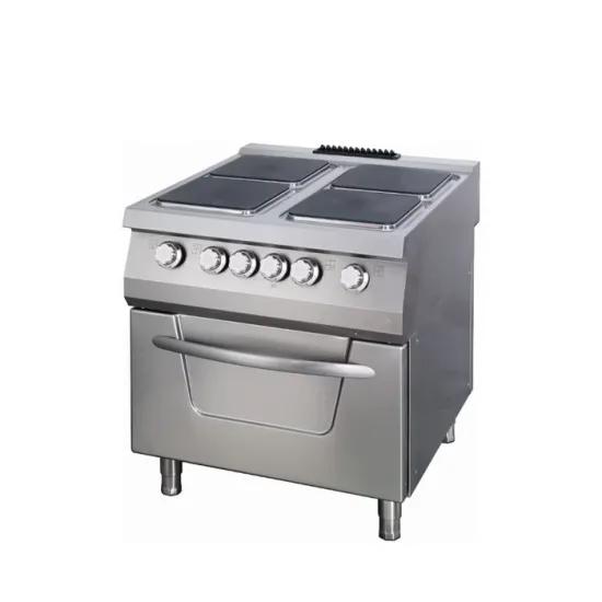 Electric stove with 4 hotplates and oven, series 900
