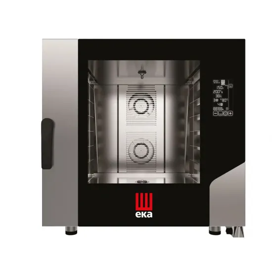 Electric Convection Oven 6 Trays 60 x 40 cm - Electronic Control, Tecnoeka