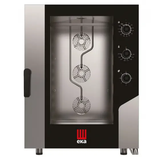 Electric Convection Oven 10 Trays 60 x 40 cm - Mechanical Control, Tecnoeka