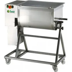 Electric mixer/meat mixer 95 kilograms - tilting bowl