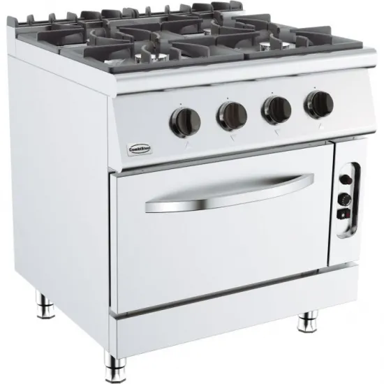 Stove, with 4 gas burners and gas oven, series 700
