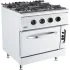 Stove, with 4 gas burners and gas oven, series 700