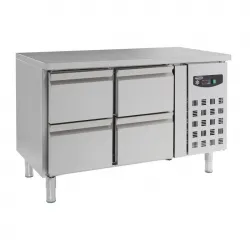 Refrigerated Table - 282L - 4 Drawers