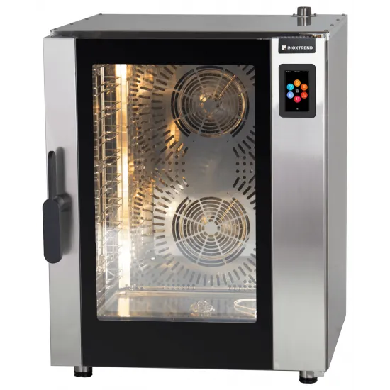 Combi Oven 10 x 1/1 GN trays, touch display, side opening, 30 - 270°C