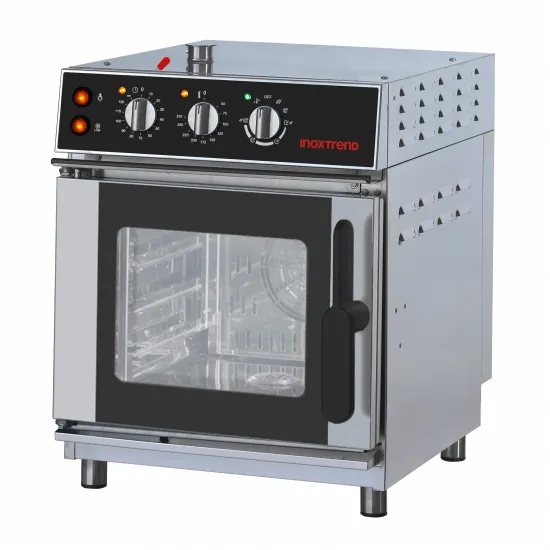 Convection oven 4 trays GN 1/1 - mechanical, 50 to 270 °C, side opening
