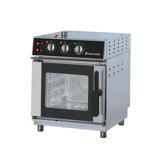 Convection oven 4 trays GN 2/3 - mechanical, 50 to 270 °C, side opening