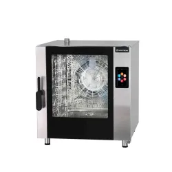 Convection oven 6 trays 60 x 40cm - touch display - gas powered
