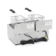 Electric Deep Fryer 2 x 8 L - Cold Zone, from 50°C to 200°C