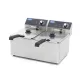 Electric Deep Fryer 2 x 8 L - Cold Zone, from 50°C to 200°C