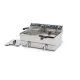 Deep Fryer 2 x 16 L - electric with two taps, cold zone, 50°C to 200°C