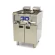 Double Electric Deep Fryer, 2x10 Liters, with 2 Drains, Three-phase