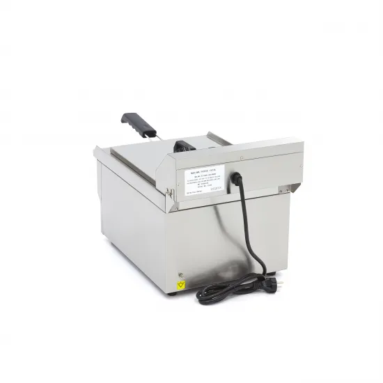 Deep Fryer 16 L - with Tap, Cold Zone, and Adjustable Thermostat