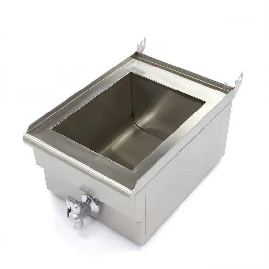 Deep Fryer 16 L - with Tap, Cold Zone, and Adjustable Thermostat