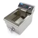 Deep Fryer 16 L - with Tap, Cold Zone, and Adjustable Thermostat