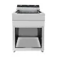 Electric Three-Phase Fryer 45L - with Cold Zone, Cabinet, and Drain Tap
