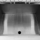 Electric Three-Phase Fryer 45L - with Cold Zone, Cabinet, and Drain Tap