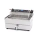 Deep Fryer 30 L - cold zone, adjustable thermostat, three-phase