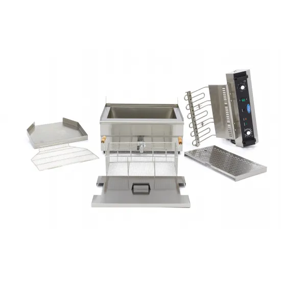 Deep Fryer 30 L - cold zone, adjustable thermostat, three-phase