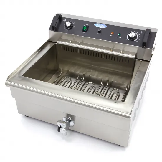 Deep Fryer 30 L - cold zone, adjustable thermostat, three-phase