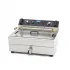 Deep Fryer 20 L - with tap, cold zone, and overload protection