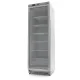 Freezer 400L - 6 Fixed Shelves and Glass Door /Stainless Steel/