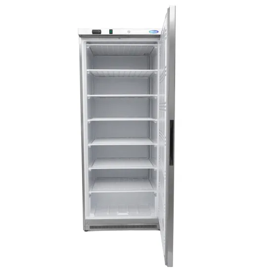 Freezer 600 liters - six shelves, from -18°C to -25°C SS
