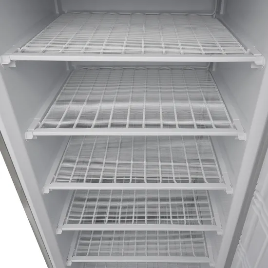 Freezer 600 liters - six shelves, from -18°C to -25°C SS