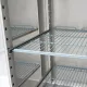 Professional Freezer 1200L - 6 Adjustable Shelves 2/1 GN - Stainless Steel, Glass Doors