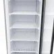 Freezer 400L - 6 Fixed Shelves and Glass Door /Stainless Steel/