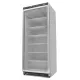 Freezer 600L - 6 Fixed Shelves and Glass Door /Black/
