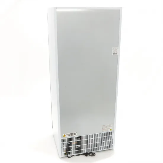 Freezer 600L - 6 Fixed Shelves and Glass Door /White/