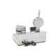 Double Waffle Maker - 8 Heart-Shaped - Non-Stick Coating and Thermostat