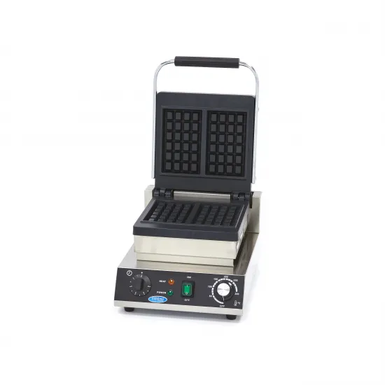Waffle Maker - Belgian Waffles - non-stick coating, thermostat, timer
