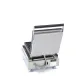 Waffle Maker - 4 small square waffles - adjustable thermostat and timer